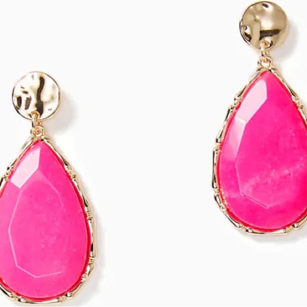 Lilly Pulitzer Pink Moonlight Earrings